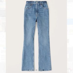 Abercrombie Ultra High Rise Vintage Flare Jeans